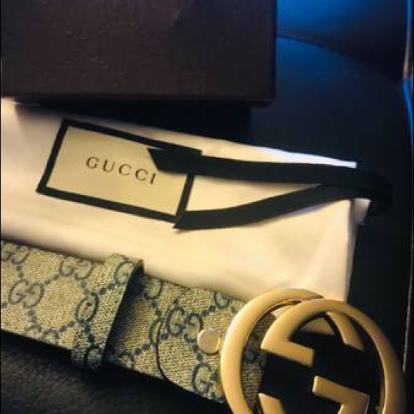 Men’s authentic Gucci belt sz 32 - Picture 2 of 5